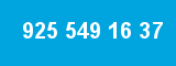 925 549 16 37 925 549 16 37